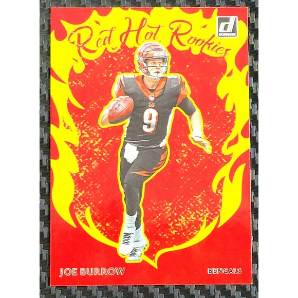 2020‎ DONRUSS JOE BURROW RC RED HOT ROOKIES#RH-JB RC BENGALS